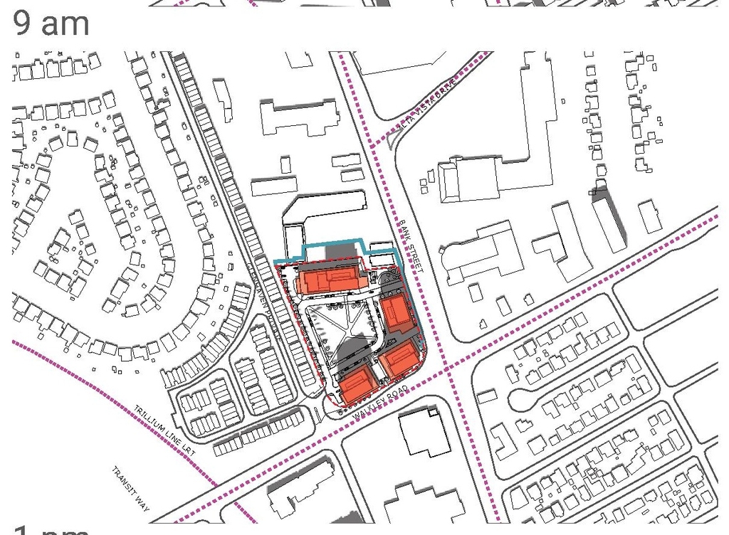 Construction site plan for project from page 57 of the file '2025-04-04 - Urban Design Review Panel Report - D07-16-24-0025'