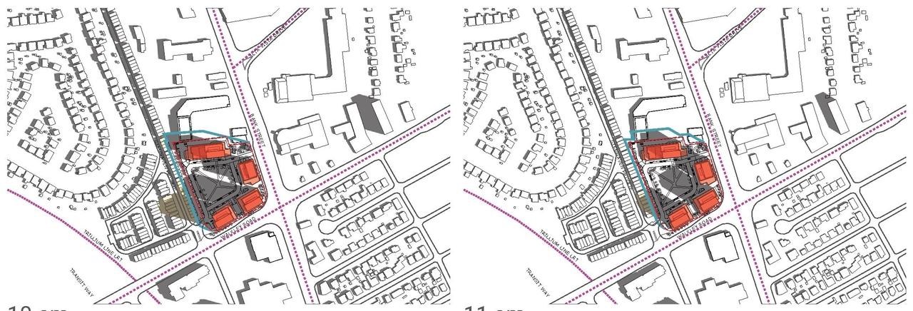 Construction site plan for project from page 57 of the file '2025-04-04 - Urban Design Review Panel Report - D07-16-24-0025'