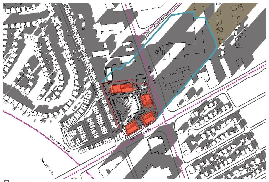 Construction site plan for project from page 58 of the file '2025-04-04 - Urban Design Review Panel Report - D07-16-24-0025'