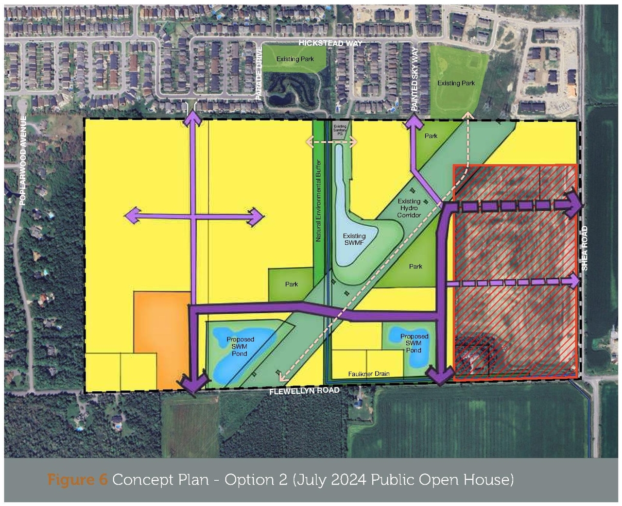 Construction site plan for project from page 12 of the file '2025-07-02 - Urban Design Brief - D07-16-25-0011'