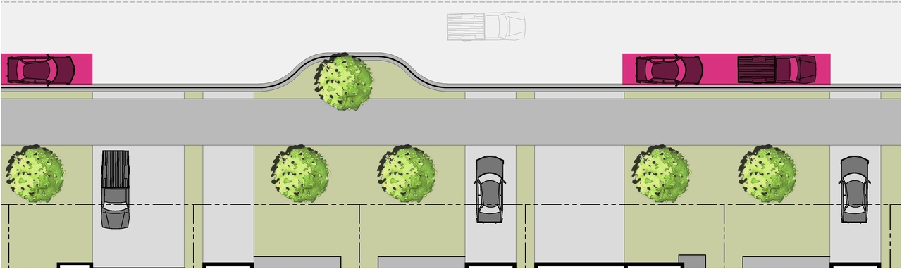 Construction site plan for project from page 34 of the file '2025-07-02 - Urban Design Brief - D07-16-25-0011'