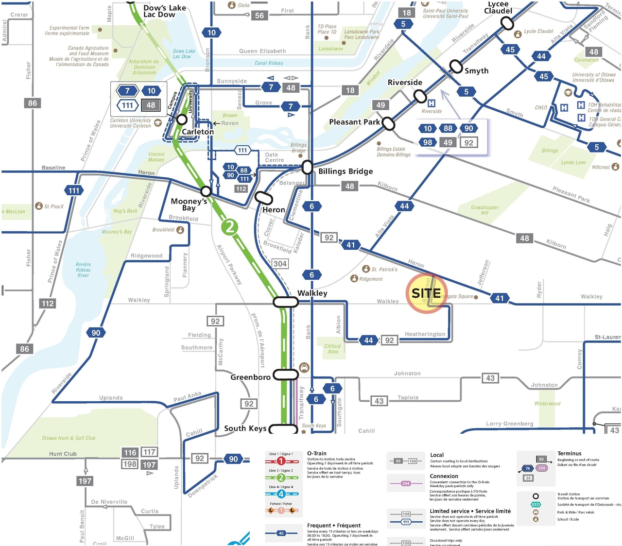 Construction site plan for project from page 15 of the file '2025-08-08 - Urban Design Brief - D07-16-25-0013'