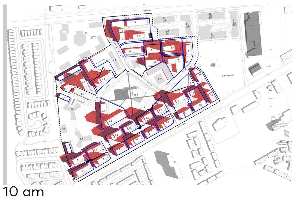Construction site plan for project from page 72 of the file '2025-08-08 - Urban Design Brief - D07-16-25-0013'