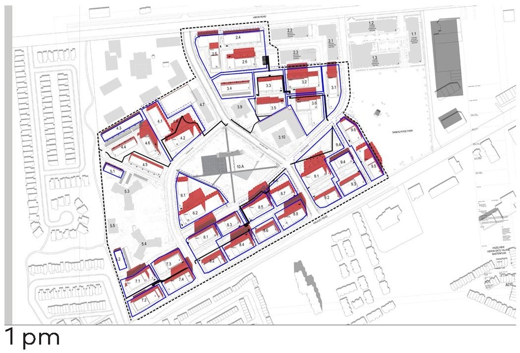 Construction site plan for project from page 72 of the file '2025-08-08 - Urban Design Brief - D07-16-25-0013'