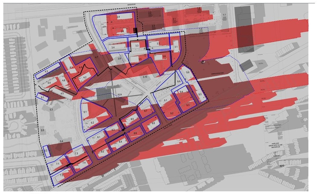 Construction site plan for project from page 74 of the file '2025-08-08 - Urban Design Brief - D07-16-25-0013'