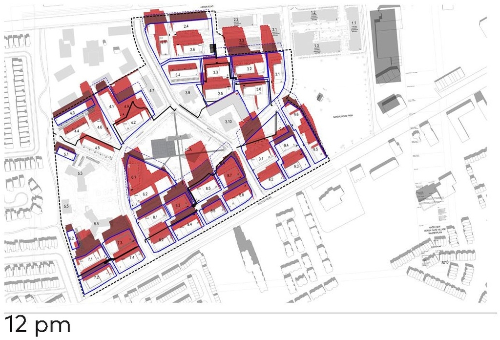 Construction site plan for project from page 74 of the file '2025-08-08 - Urban Design Brief - D07-16-25-0013'