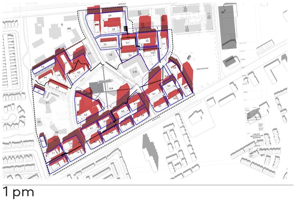 Construction site plan for project from page 74 of the file '2025-08-08 - Urban Design Brief - D07-16-25-0013'
