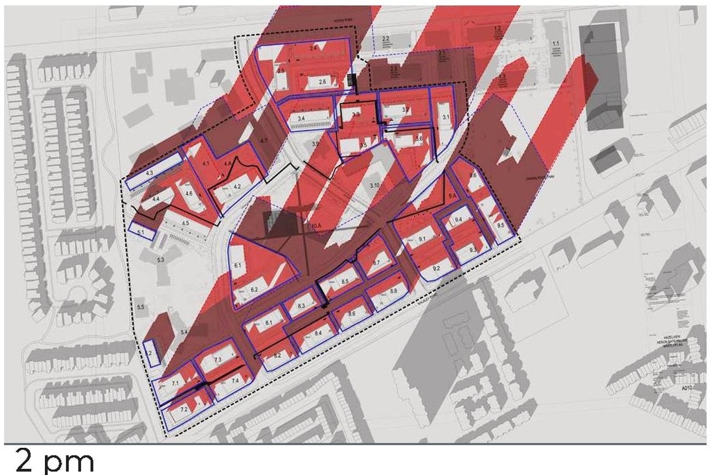 Construction site plan for project from page 75 of the file '2025-08-08 - Urban Design Brief - D07-16-25-0013'