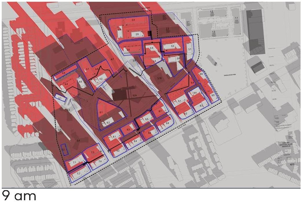 Construction site plan for project from page 75 of the file '2025-08-08 - Urban Design Brief - D07-16-25-0013'