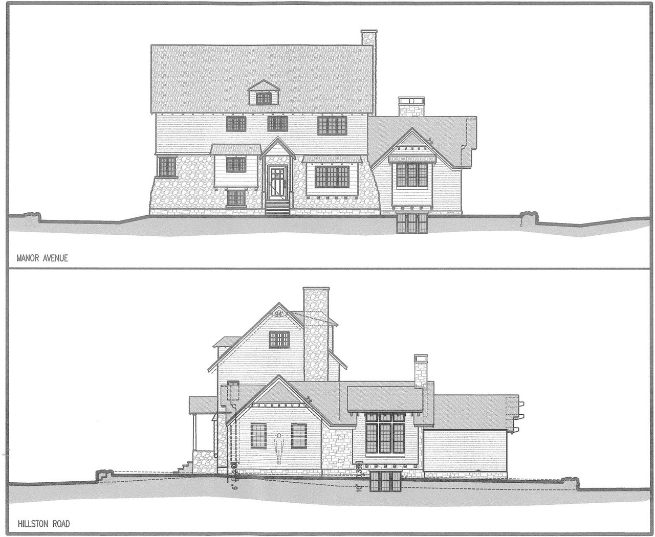 Rendering of building from page 1 of the file '2023-03 Elevations and Renderings'