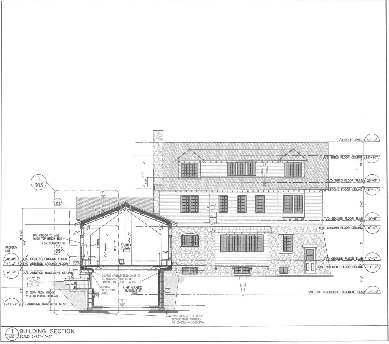 Rendering of building from page 11 of the file '2023-03 Elevations and Renderings'