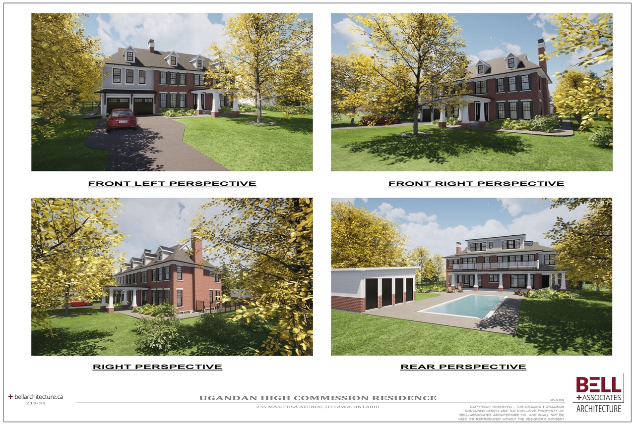 Rendering of building from page 1 of the file 'Renderings and Perspectives'