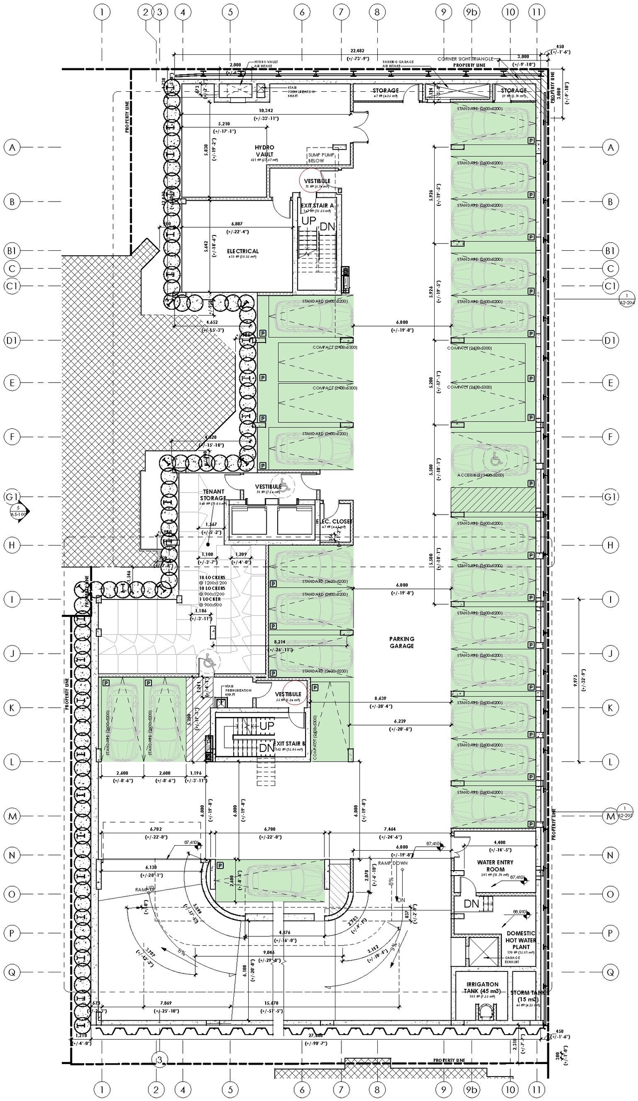 Floor plan for project from page 58 of the file '315 Chapel Street - Design Brief'