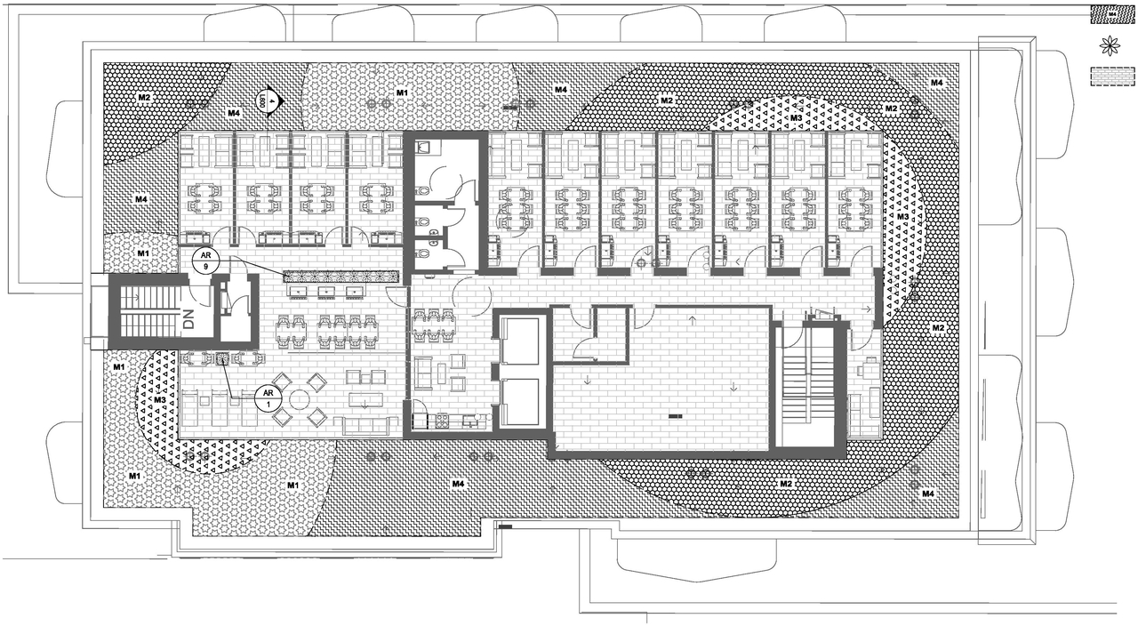 Floor plan for project from page 65 of the file '315 Chapel Street - Design Brief'
