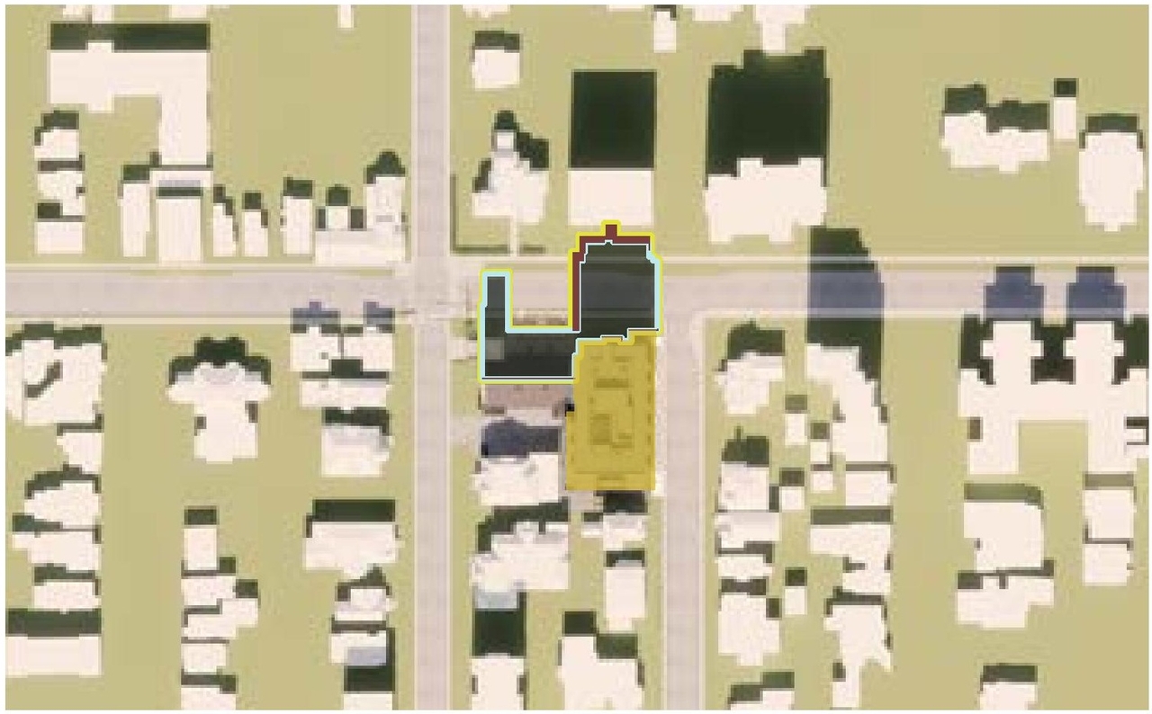 Construction site plan for project from page 78 of the file '315 Chapel Street - Design Brief'