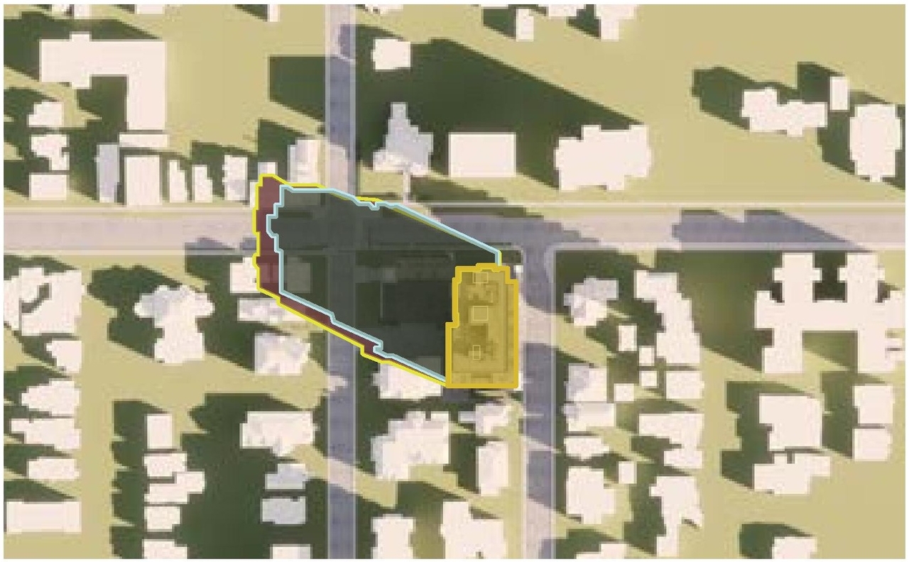 Construction site plan for project from page 78 of the file '315 Chapel Street - Design Brief'