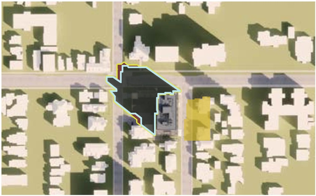 Construction site plan for project from page 78 of the file '315 Chapel Street - Design Brief'