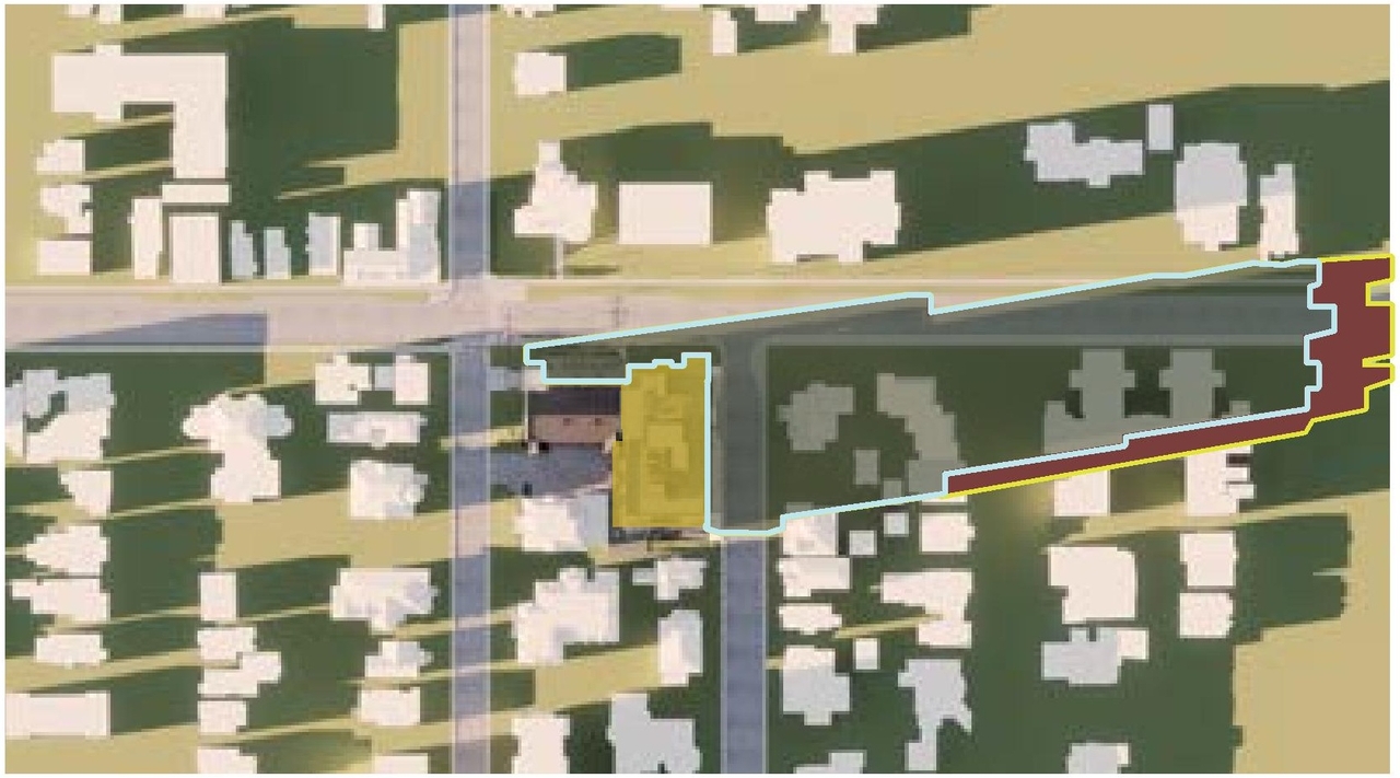 Construction site plan for project from page 79 of the file '315 Chapel Street - Design Brief'
