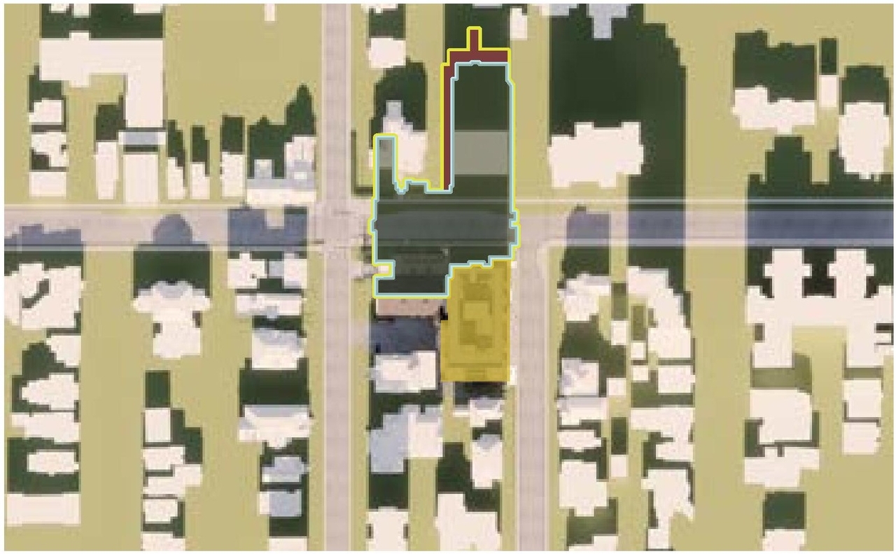Construction site plan for project from page 80 of the file '315 Chapel Street - Design Brief'