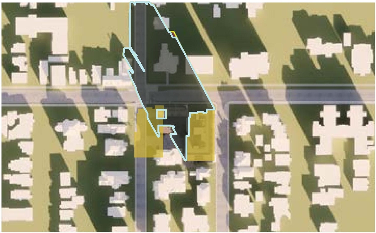 Construction site plan for project from page 80 of the file '315 Chapel Street - Design Brief'