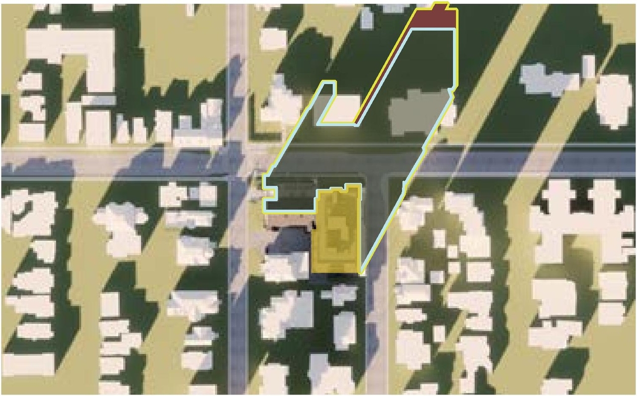 Construction site plan for project from page 81 of the file '315 Chapel Street - Design Brief'