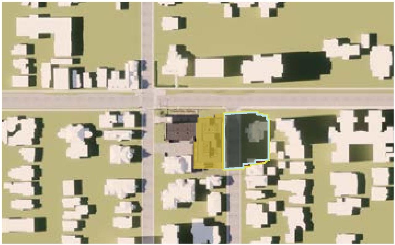 Construction site plan for project from page 83 of the file '315 Chapel Street - Design Brief'