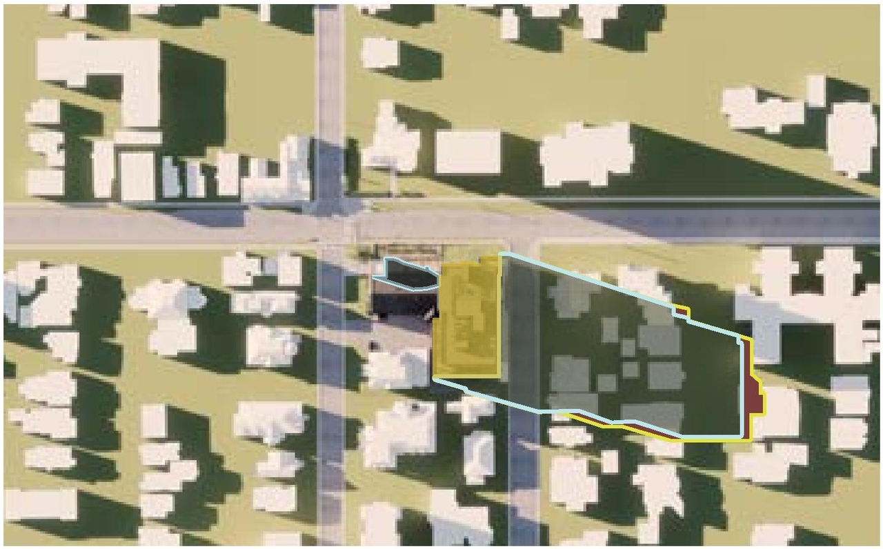 Construction site plan for project from page 83 of the file '315 Chapel Street - Design Brief'