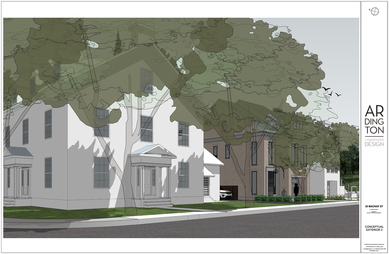 Rendering of building from page 2 of the file '35 MacKay_Renderings'