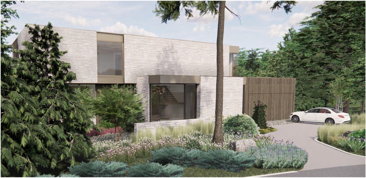 Rendering of building from page 13 of the file '2025-02-03 - Renderings Photos and Streetscape Elevation - D09-04-26-0004'